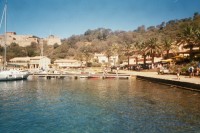 Foto des kleinen Hafens von Port Cros